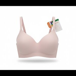 Warner’s  Cloud 9 women Elegant Blush wireless lift bra NWT